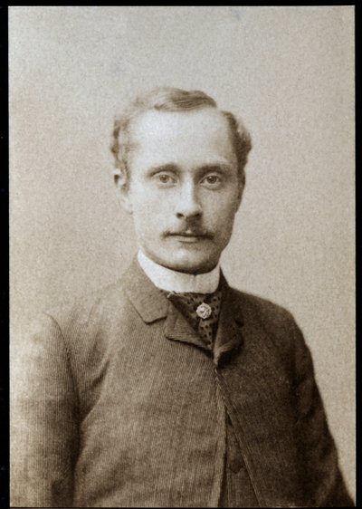 Porträt von Charles Gustave Auguste le Bargy (1858-1936), französischer Schauspieler und Filmregisseur von French Photographer